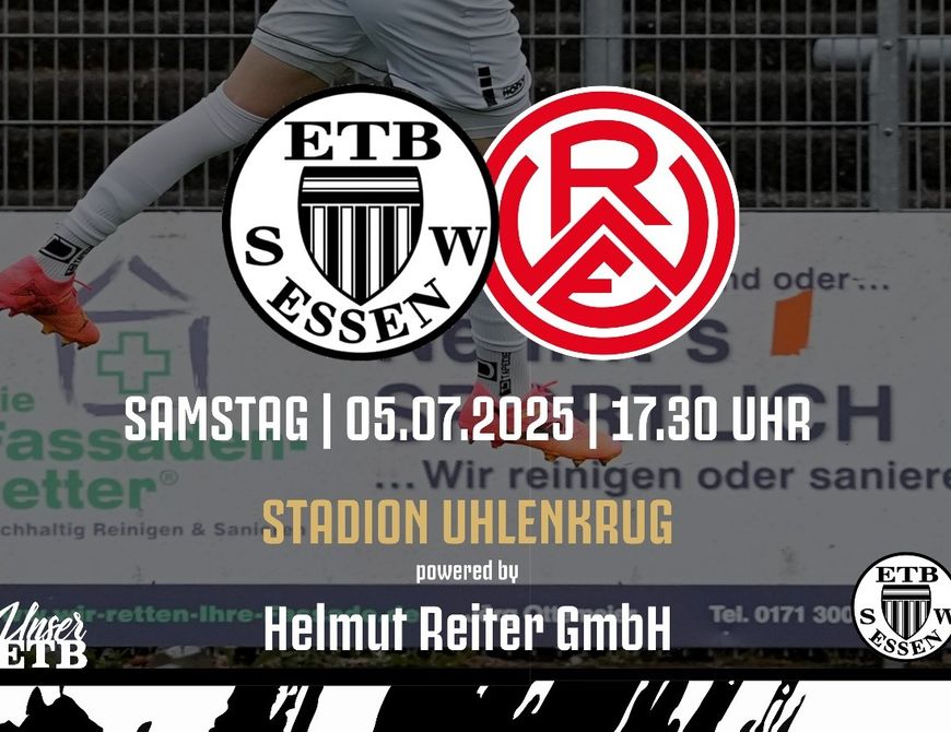 Am Samstag: „Einweihung“ des Uhlenkrugs und ETB vs. RWE