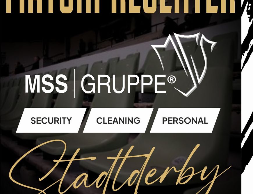 MSS Gruppe ist der Matchpresenter des Stadtderbys 2025