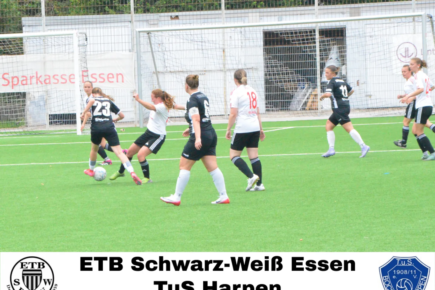 ETB Frauen testen gegen Harpen