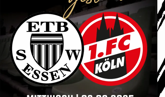 Vorverkauf für das Spiel gegen den 1. FC Köln 