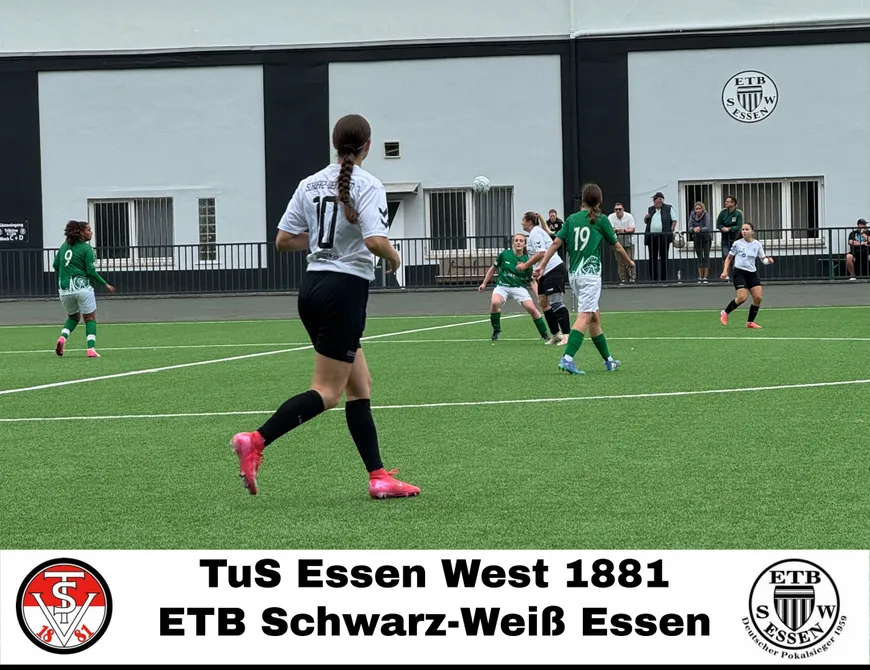 Saisonauftakt für 1. Frauen gegen Essen-West