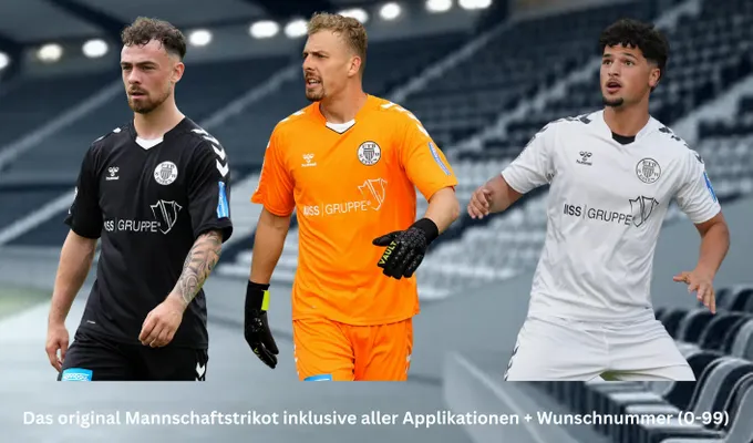 Die Trikots unserer 1. Mannschaft sind ab sofort bestellbar