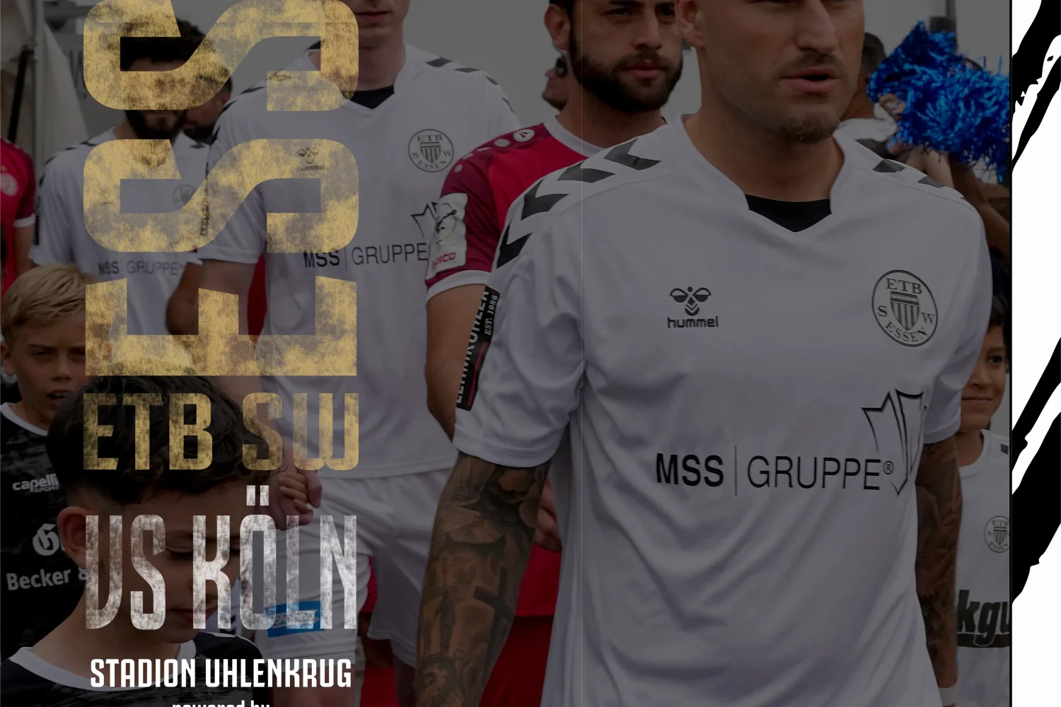 Heute steigt unser Jubiläumsspiel gegen den 1. FC Köln