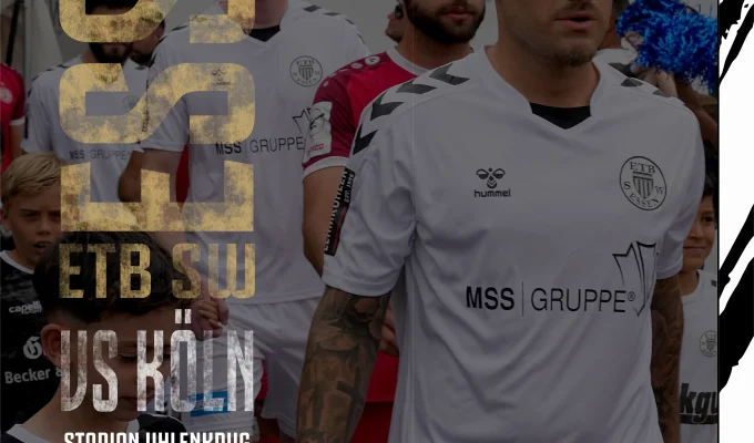 Heute steigt unser Jubiläumsspiel gegen den 1. FC Köln