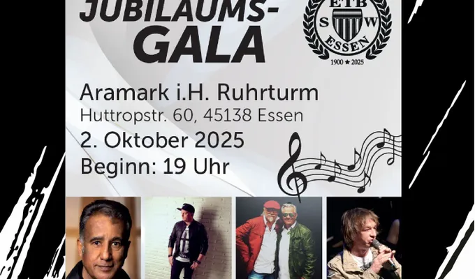 ETB Jubiläums-Gala am 2. Oktober 2025