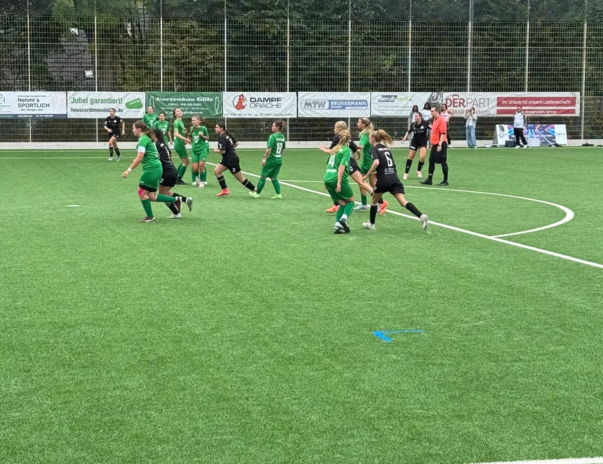 Erfolgsserie der 2. Frauen gerissen