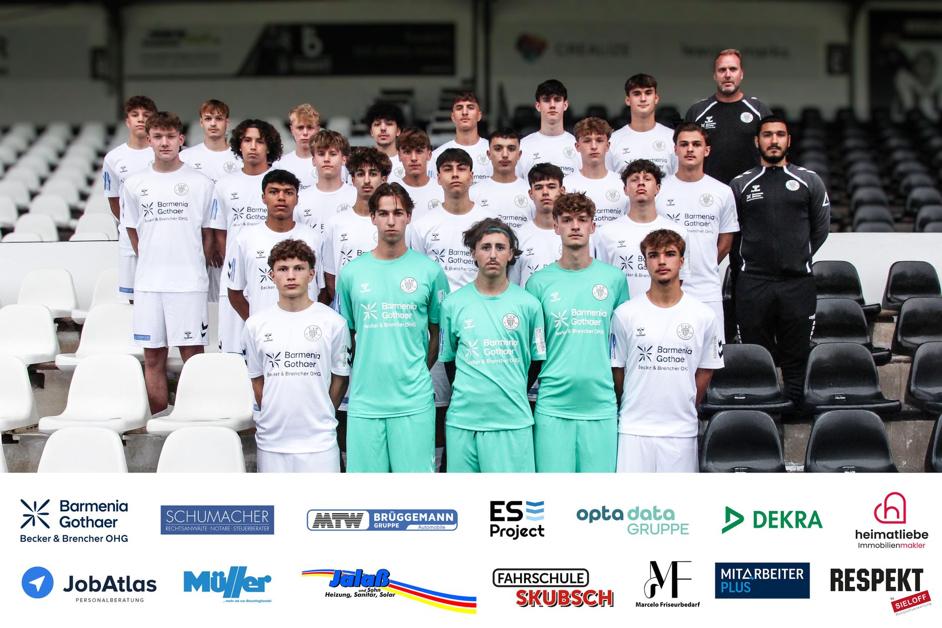 Mannschaftsfoto U19