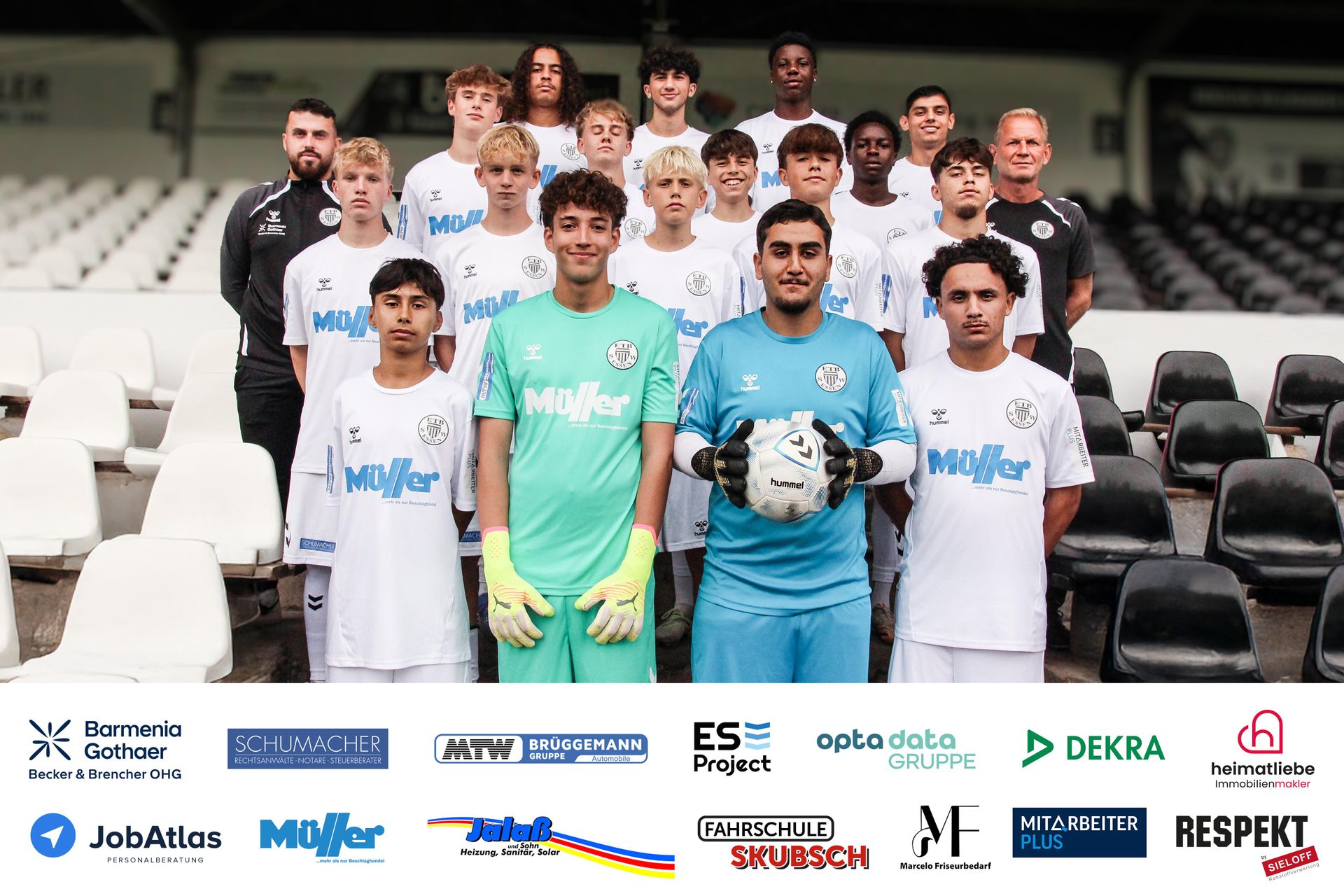 Mannschaftsfoto U16