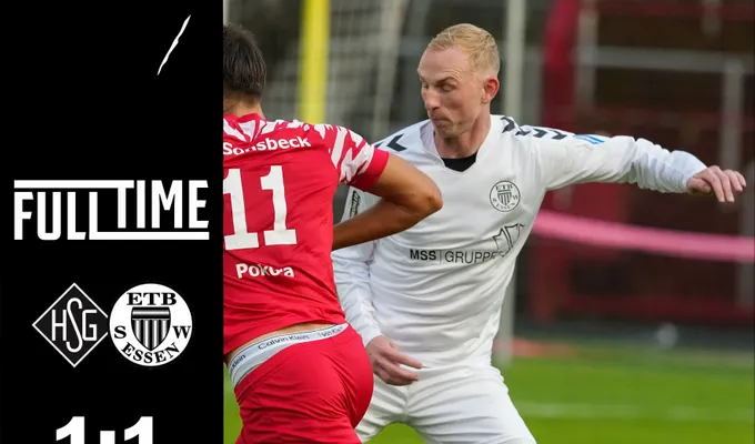 Bitter! – Der ETB kassiert in der 95. Minute den Ausgleich