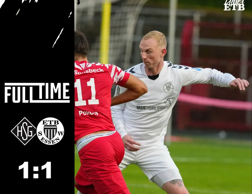 Bitter! – Der ETB kassiert in der 95. Minute den Ausgleich