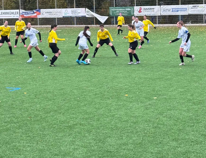 2. Frauen erkämpfen sich verdientes Unentschieden