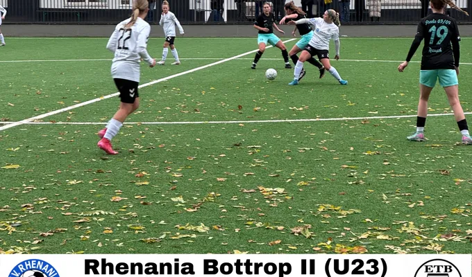 1. Frauen auswärts gegen Rhenania Bottrop II