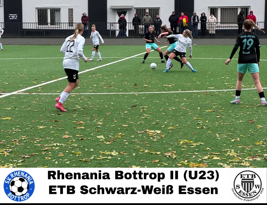 1. Frauen auswärts gegen Rhenania Bottrop II
