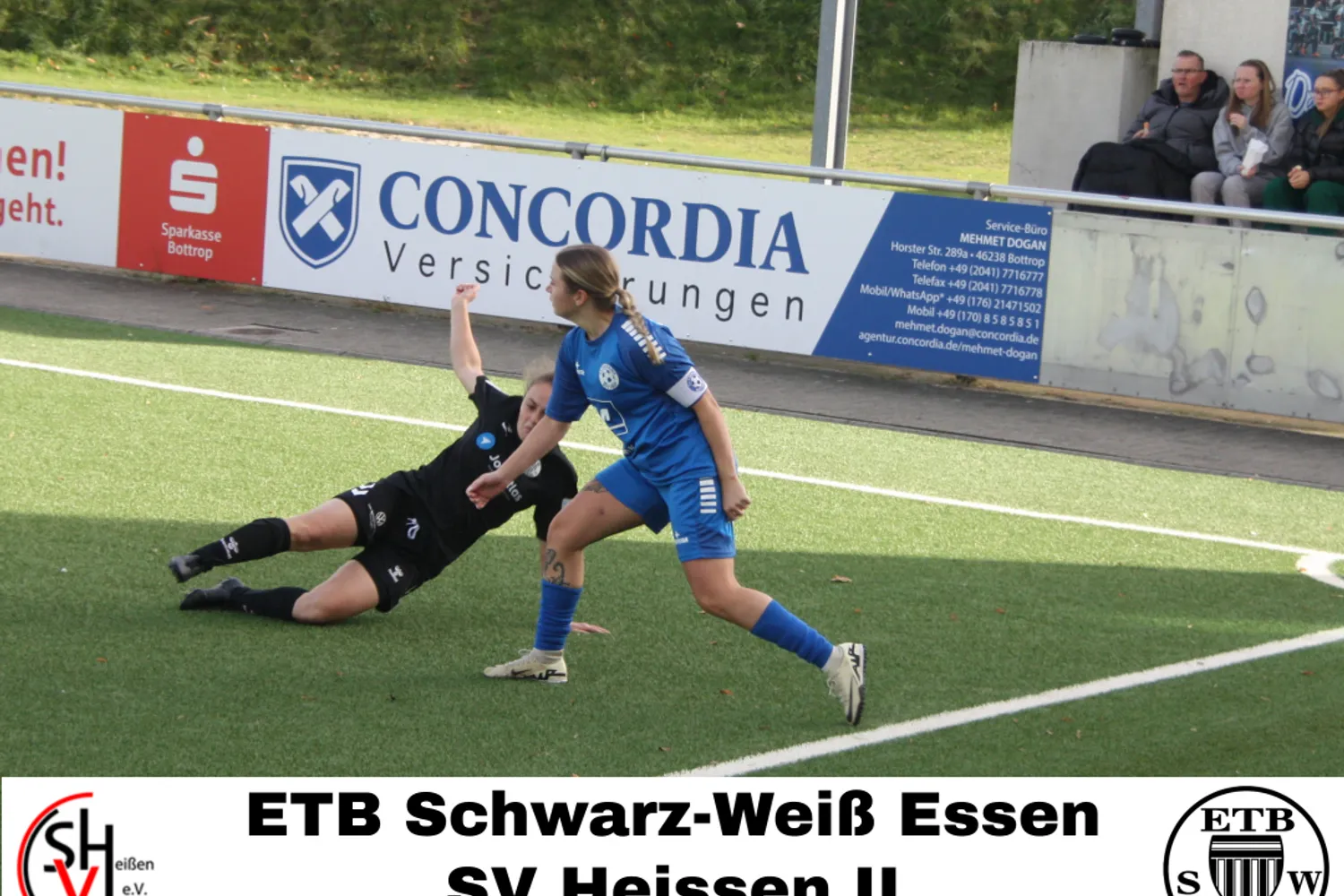 ETB Frauen empfangen SV Heissen II
