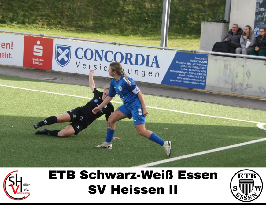 ETB Frauen empfangen SV Heissen II