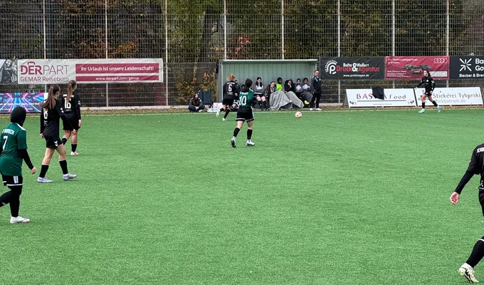 2. Frauen nicht zufrieden mit Unentschieden