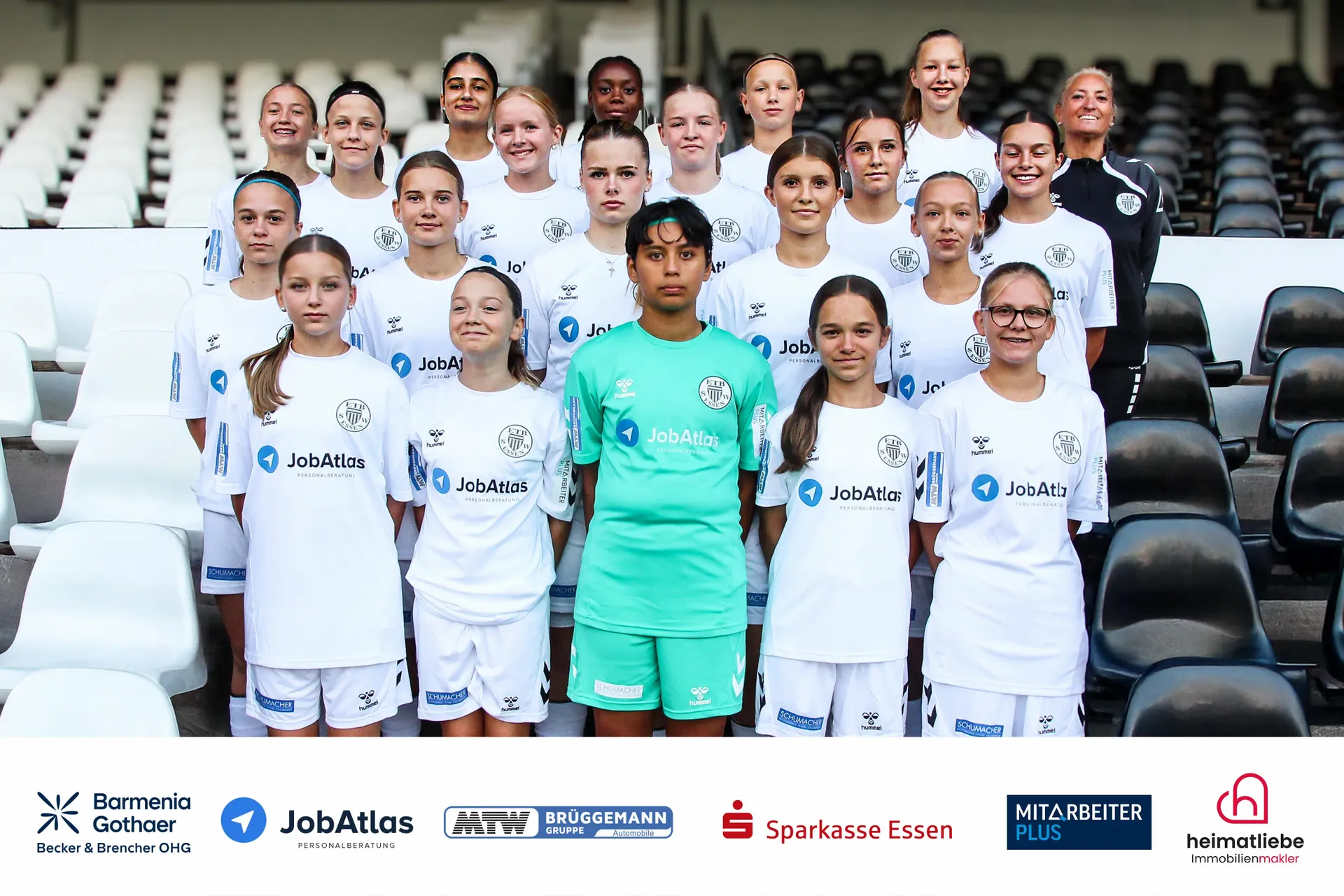 Mannschaftsfoto U15W