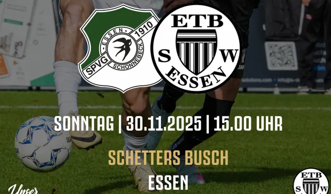 Derbyzeit - „Unser ETB“ will auch in Schonnebeck punkten