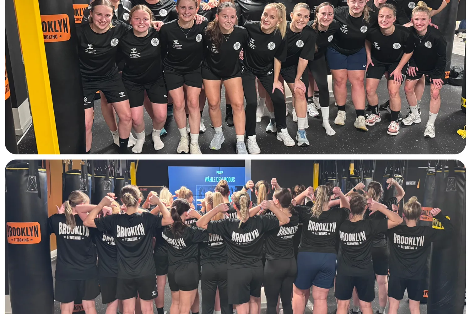 Kooperation der Frauen mit Brooklyn Fitboxing in Essen