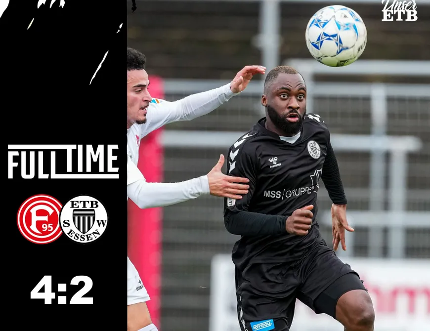 Die Schwarz-Weißen hielten beim Regionalligisten gut mit