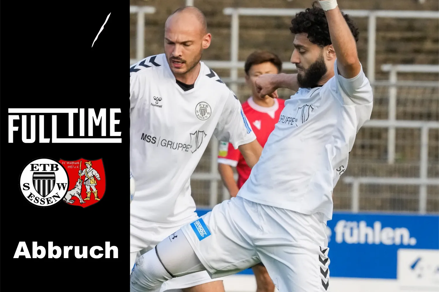 Glatter Untergrund sorgt für Spielabbruch am Uhlenkrug