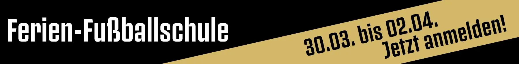 Melde dich jetzt für die Osterferien an.