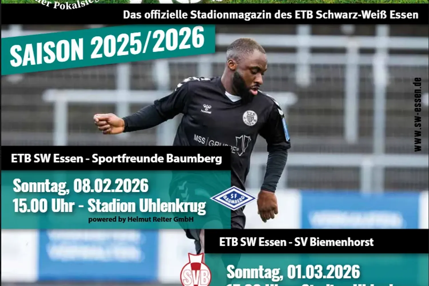Das neue ETB-Stadionmagazin ist online