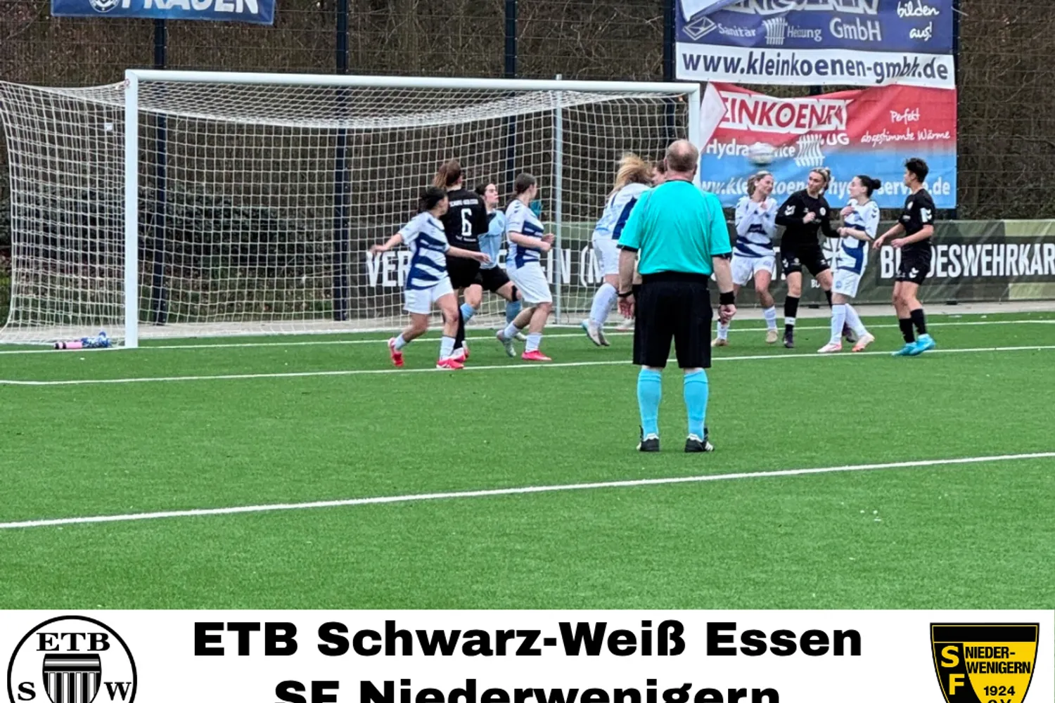 Schwere Aufgabe für die 1. Frauen gegen Niederwenigern