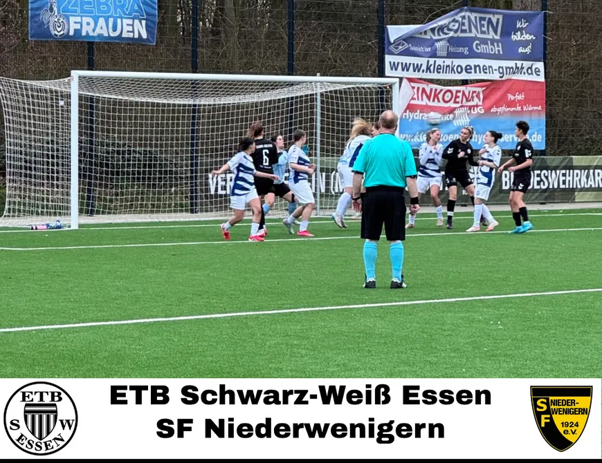 Schwere Aufgabe für die 1. Frauen gegen Niederwenigern