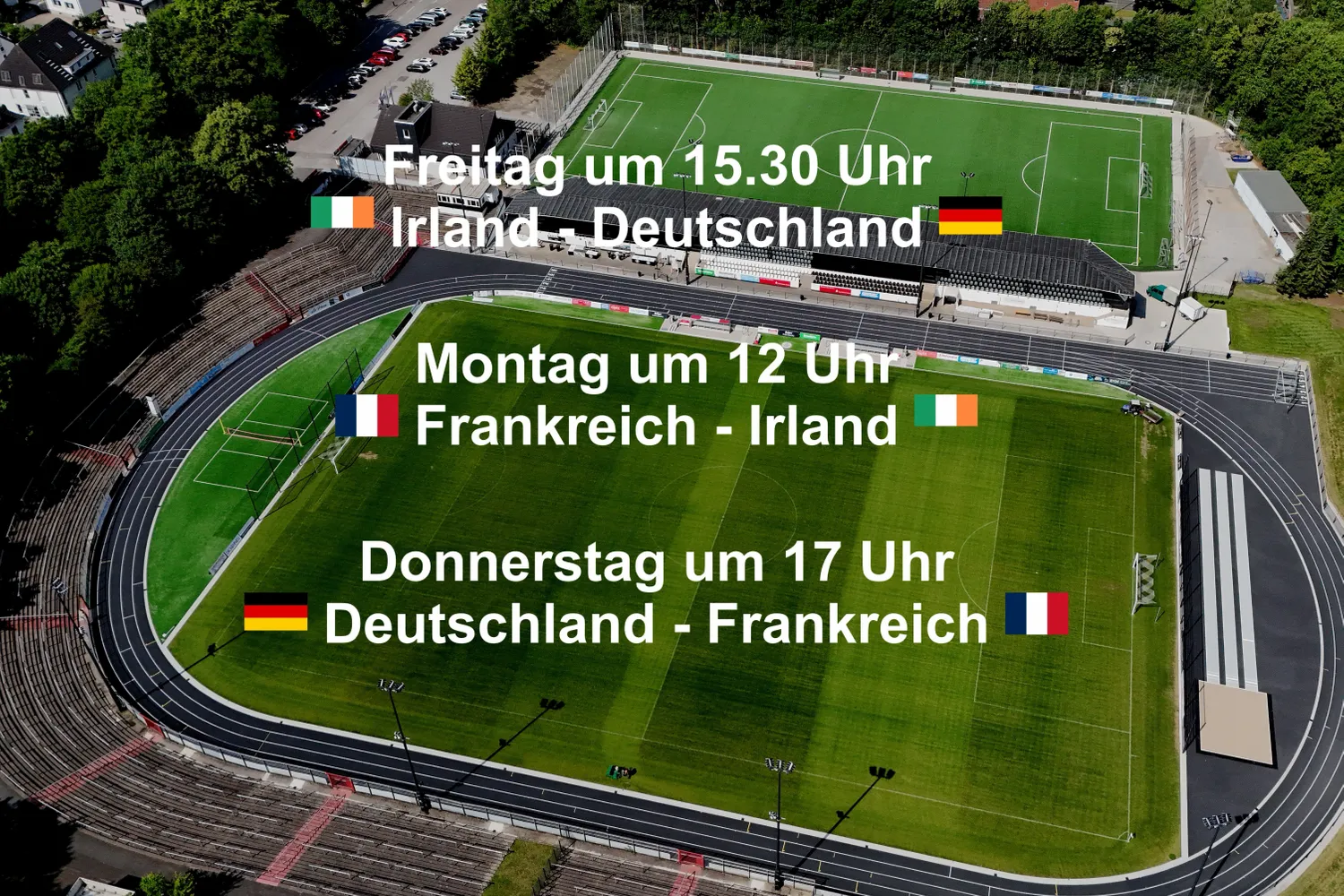 Länderspiele am Uhlenkrug – Freitag: Deutschland vs. Irland