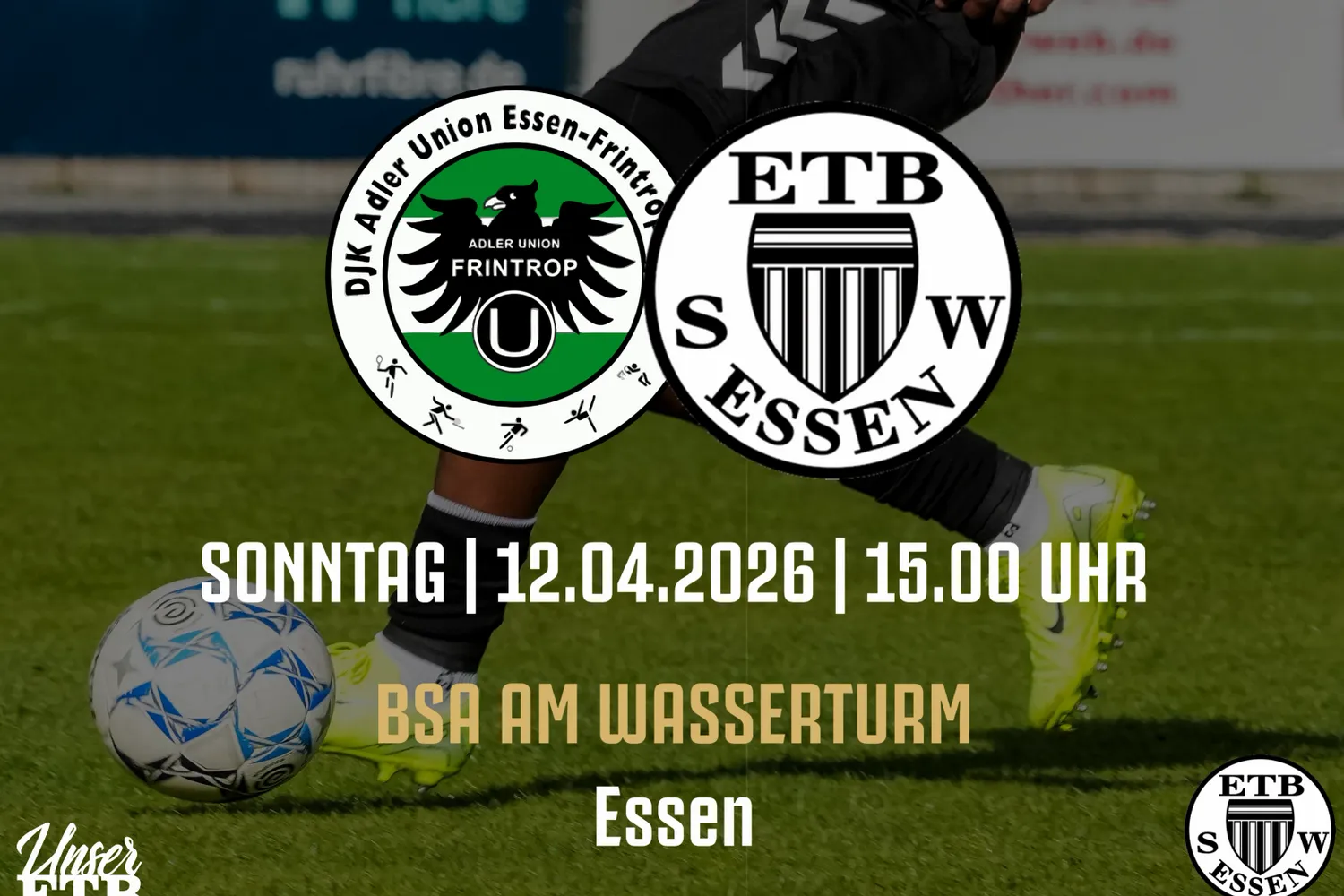 Das Derby in Frintrop steht für den ETB an