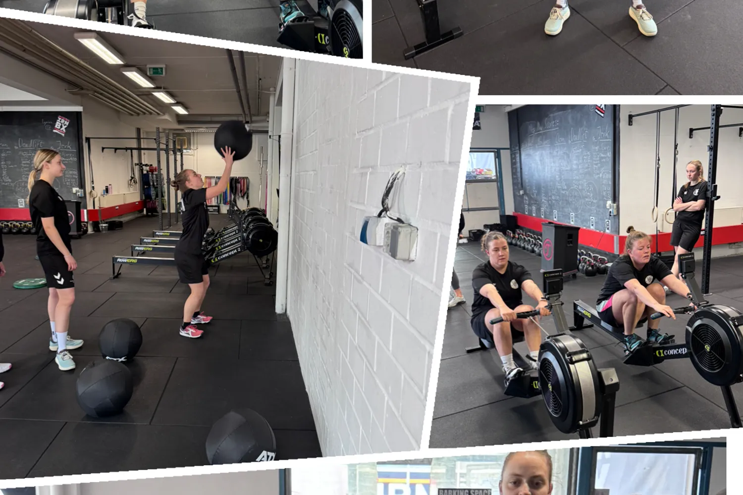 1. Frauen trainieren bei Ironbox