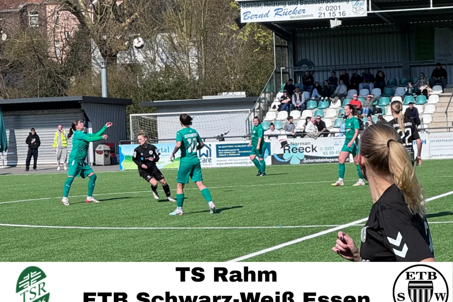 1. ETB Frauen auswärts gegen Rahm