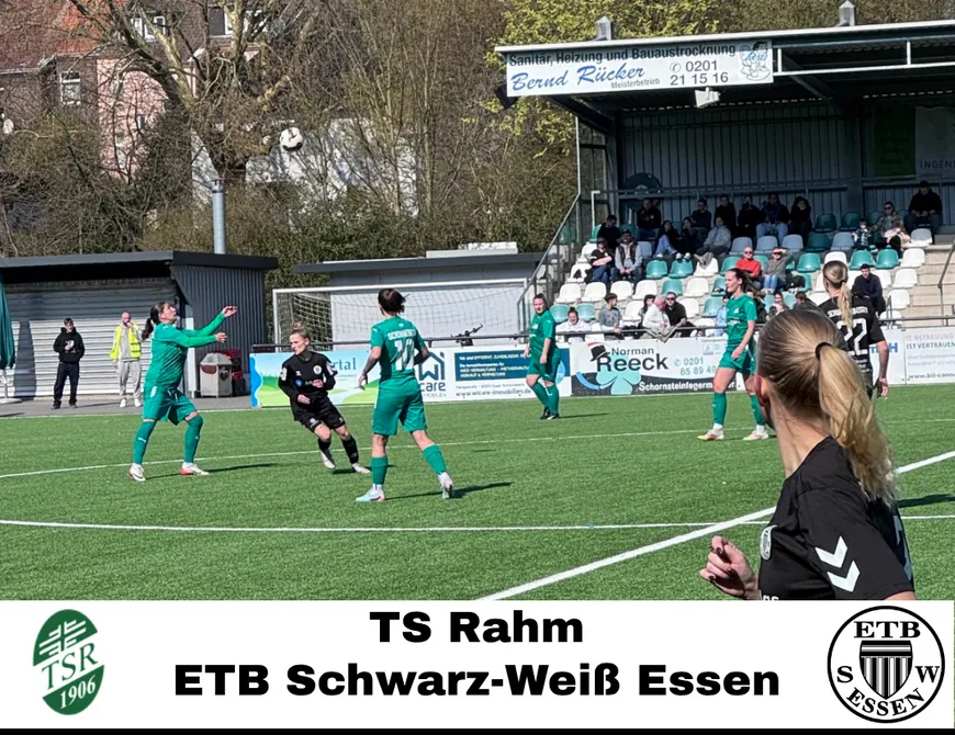 1. ETB Frauen auswärts gegen Rahm