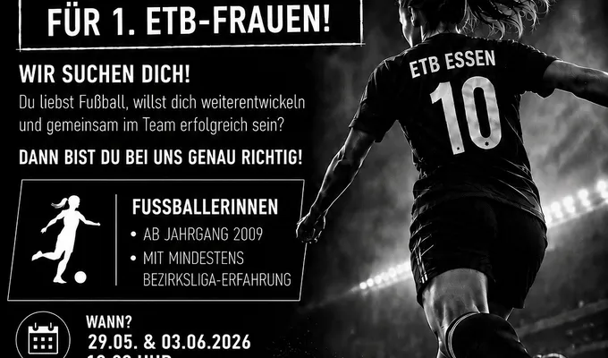 Sichtungstraining bei den 1. ETB Frauen