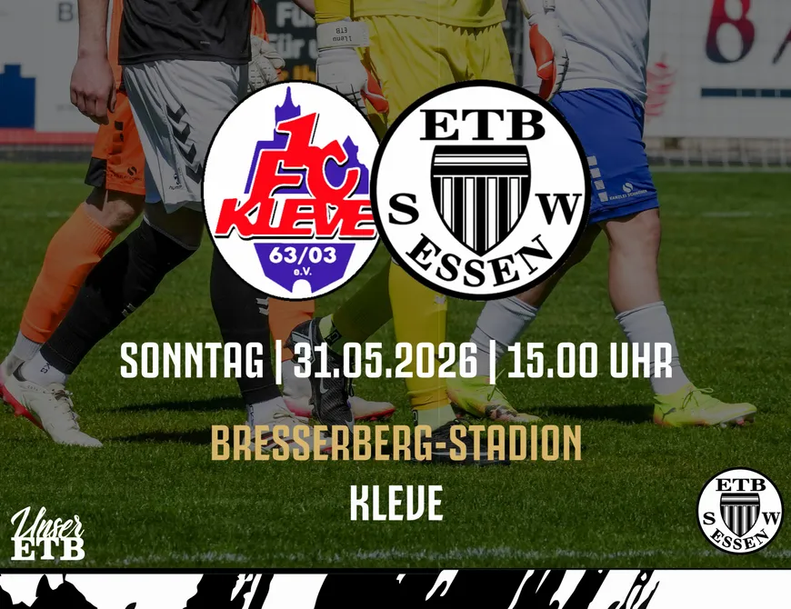 Letztes Auswärtsspiel für die Schwarz-Weißen