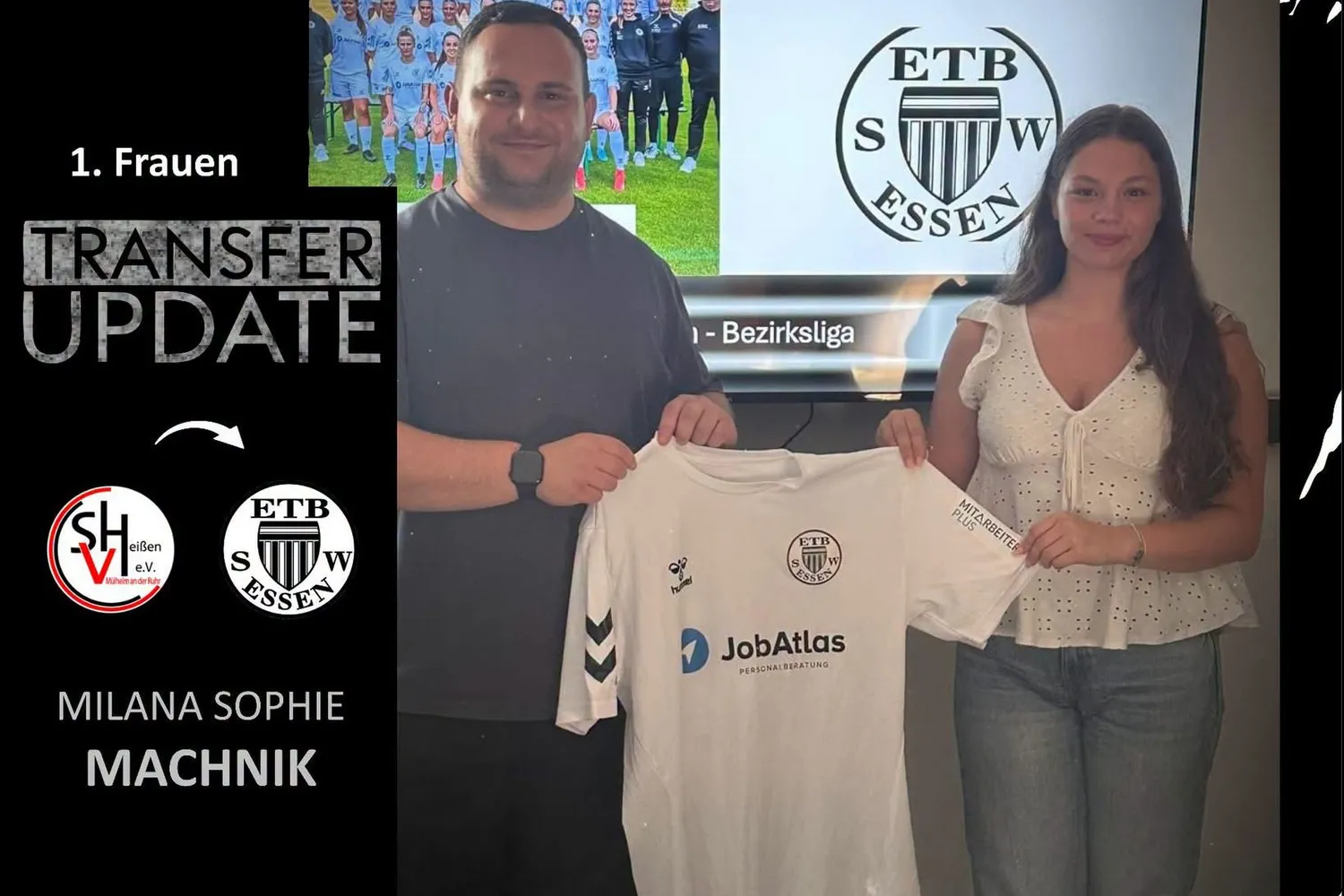 Verstärkung für die Offensive der 1. ETB Frauen