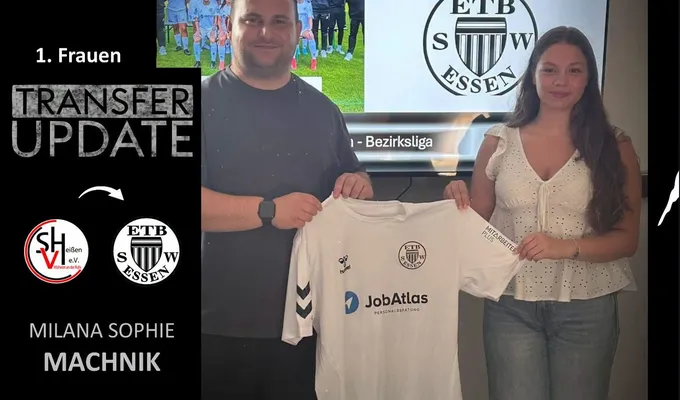 Verstärkung für die Offensive der 1. ETB Frauen