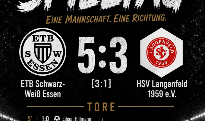 Landesligist verliert gegen 1. ETB Frauen