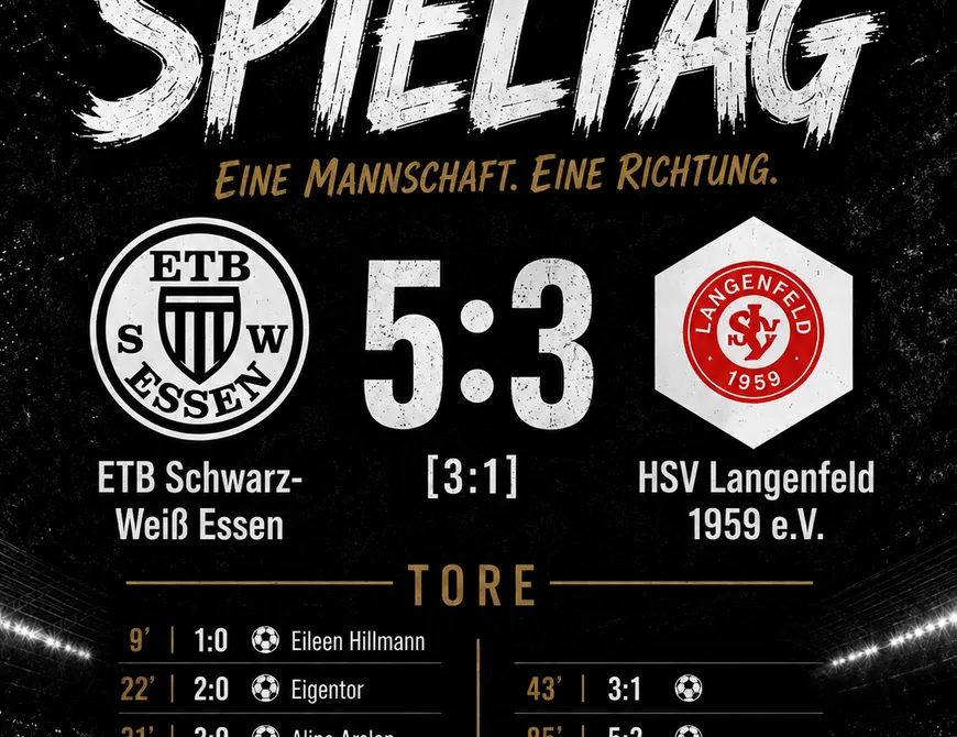 Landesligist verliert gegen 1. ETB Frauen