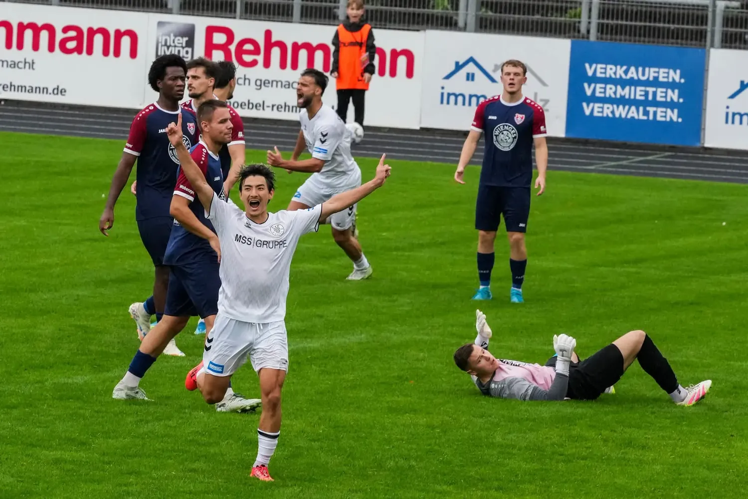 Auswärtsspiel in Solingen-Wald