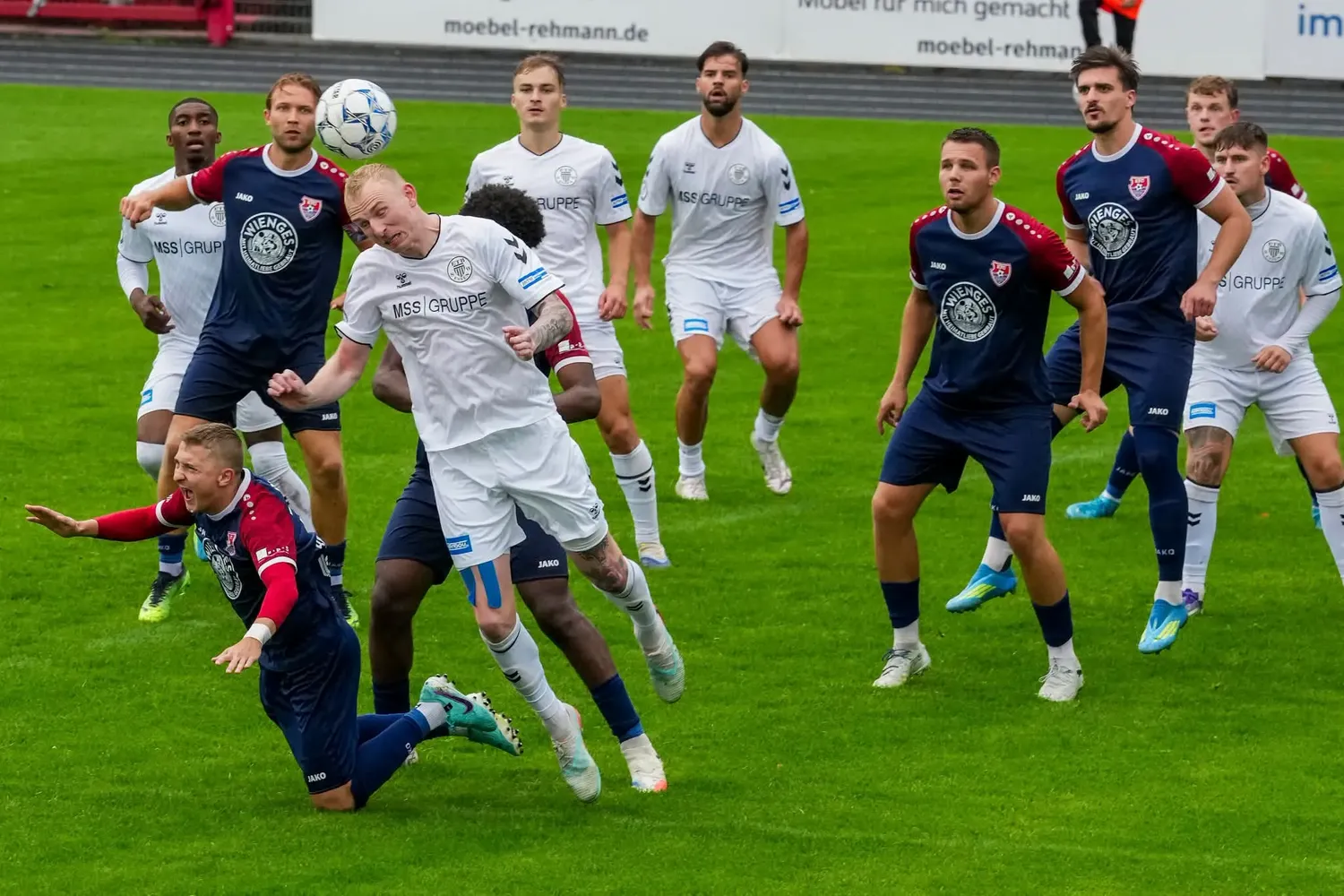 Pokalspiel gegen den 1.FC Bocholt