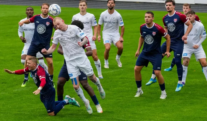 Pokalspiel gegen den 1.FC Bocholt