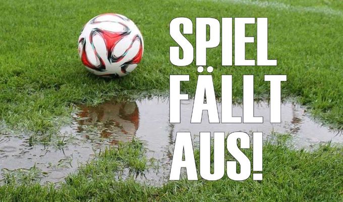 Das Spiel gegen FC Büderich 02 fällt aus