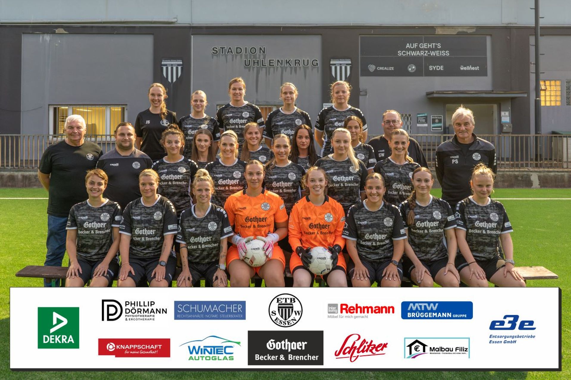 Mannschaftsfoto 1. Frauen