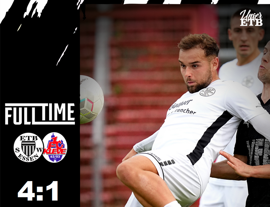 Stark! - „Unser ETB“ siegt verdient mit 4:1 gegen Kleve