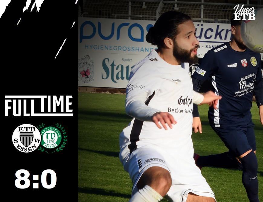 „Unser ETB“ geht mit einem 8:0-Kantersieg in die Winterpause