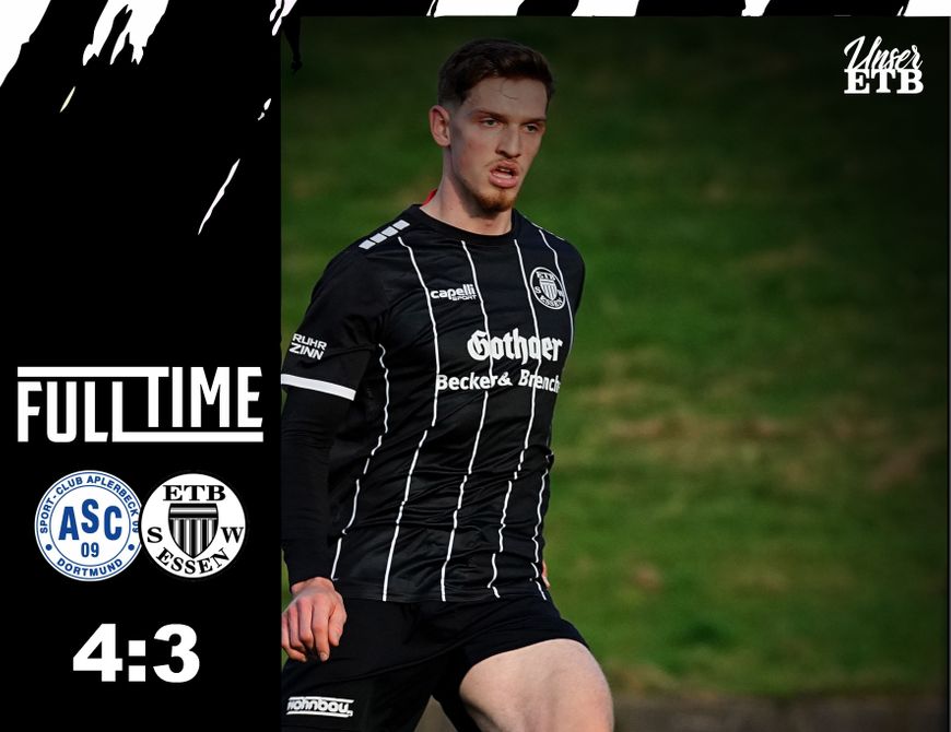 Die Schwarz-Weißen verlieren das Torfestival in Dortmund